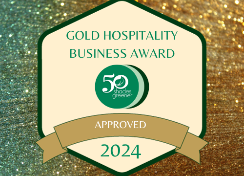 Gold Hospitality badge 2024